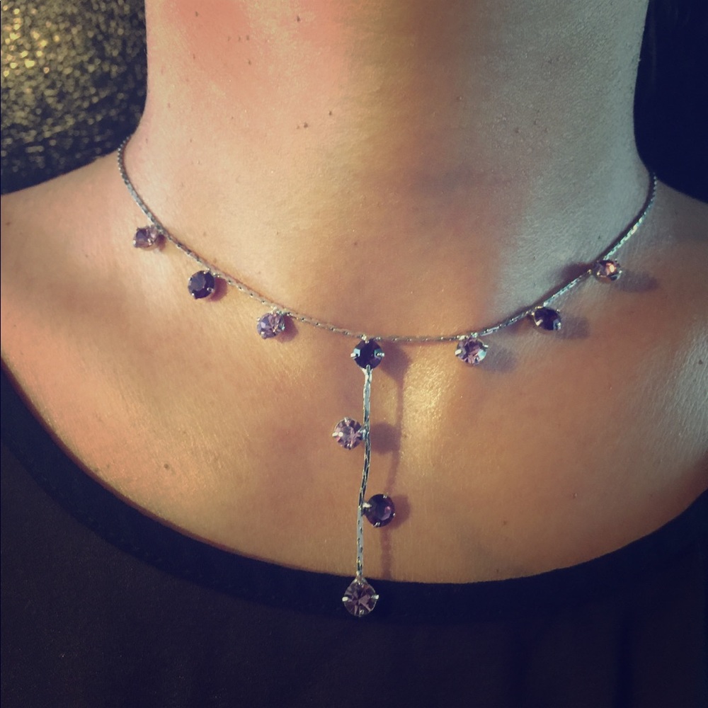 Amethyst necklace